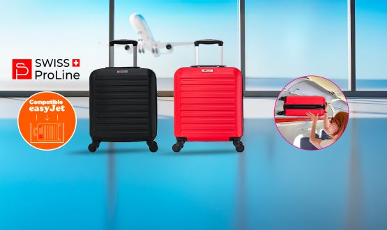 Valise cabine compatible EasyJet (45cm) Swiss ProLine