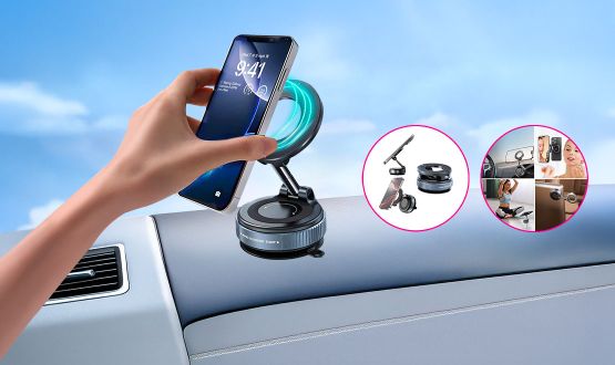 Support smartphone magique avec fonction magnétique