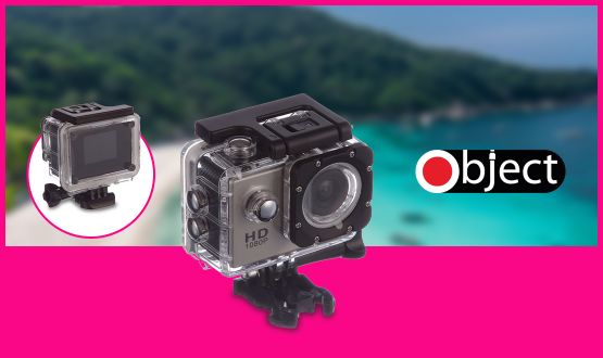 Caméra d'action Waterproof Wifi FULL HD