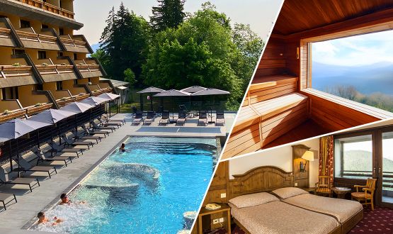 Séjour détente à Leysin avec accès illimité à l'espace Spa en Demi-pension dès 2 personnes