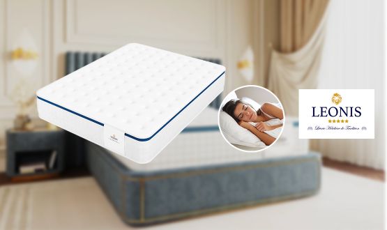Matelas Vasco avec mousse à mémoire de forme - épaisseur 30cm - LEONIS