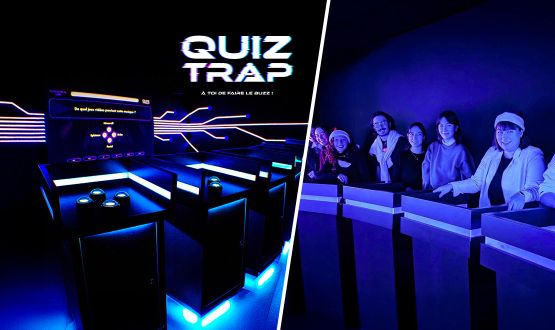 QuizTrap immersif façon plateau TV - 4 à 8 personnes