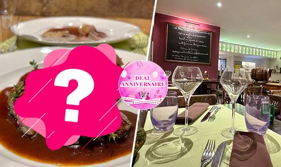 Menu Chasse Surprise avec entrée et dessert au Café du Mont-Blanc dès 2 personnes (14 points au Gault & Millau)