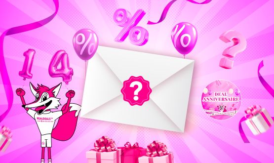 Surprise 100% Anniversaire 14 ans (100% découvertes et 100% économies) - Livraison offerte