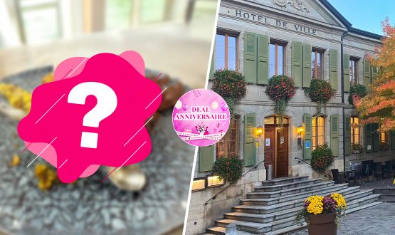 Menu Chasse Surprise avec entrée, dessert et Verre de bienvenue dès 2 personnes