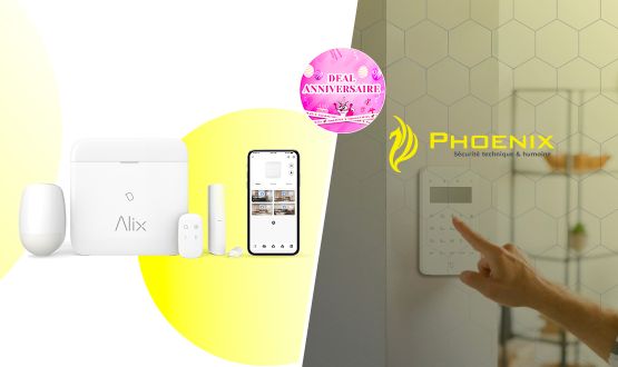 Abonnement Système d’alarme intelligent Alix (CHF 59.-/mois)  - Phoenix Security