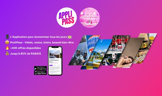 L'AppliPass - Avec AppliPass, profitez de +400 activités jusqu’à 80% de RABAIS - 3, 6 ou 12 mois