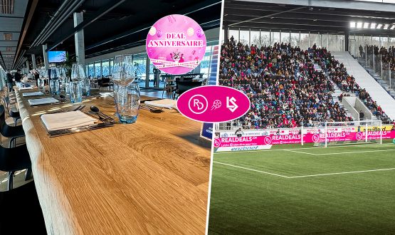LSxRD - 1 accès en Lounge VIP pour un match du FC Lausanne-Sport (menu 3 plats en buffet et boissons à volonté)