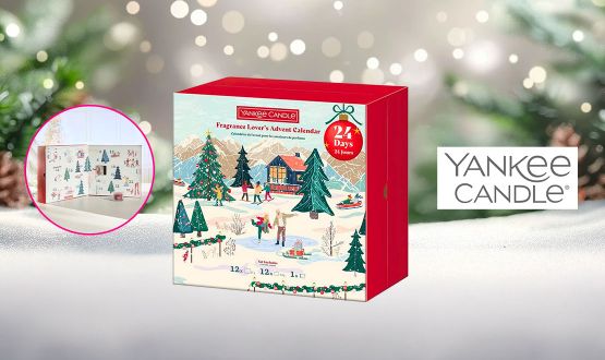 Calendrier de l'Avent Bougies Yankee Candle 