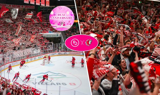LHCxRD - 1 entrée au match de Champions Hockey League Lausanne HC – Mountfield HK en place debout ou VIP (15.10.25)