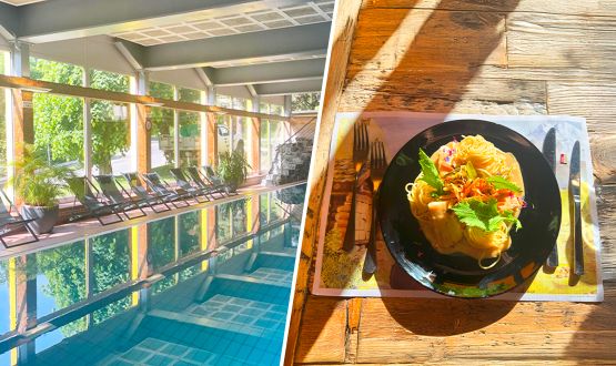 Journée dayspa avec accès au Spa, Wellness, Piscine et Plat du jour pour 2 personnes