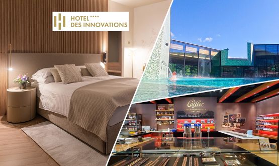 Séjour à l'Hôtel des Innovations**** avec Petit-déjeuner et Entrées aux Bains de la Gruyère et Maison Cailler pour 2 personnes - 1, 2 ou 3 nuitées