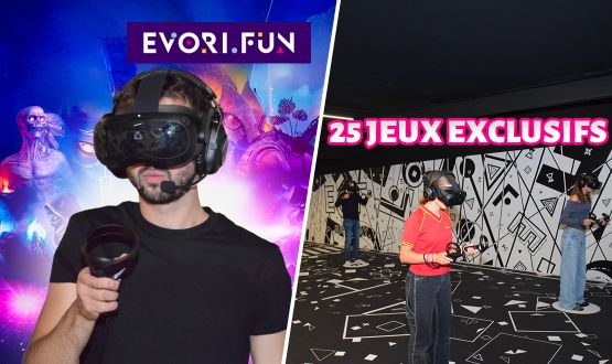 Réalité virtuelle de 50 minutes pour 2 personnes