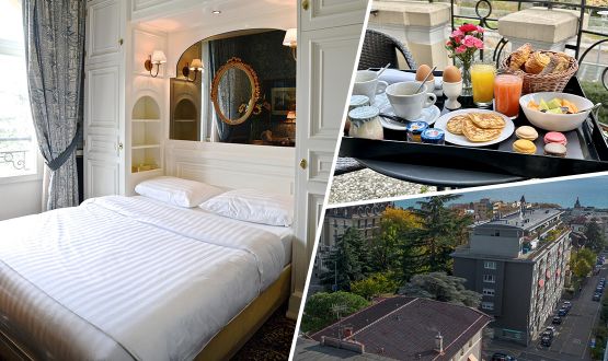 Séjour au Carlton Lausanne Boutique Hôtel**** avec Verre de bienvenue et Petit-déjeuner pour 2 personnes