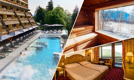 Séjour détente à Leysin avec accès illimité à l'espace Spa et avec/sans Petit-déjeuner pour 2 personnes