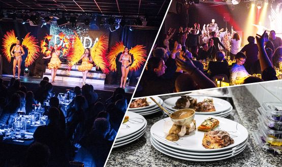 2 Entrées au Cabaret du Mont-Blanc avec Boisson ou Menu 3 plats (selon formule)