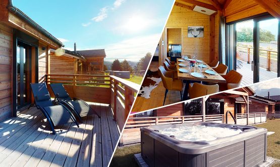 Séjour dès 2 nuitées dans un chalet privatif à Woodland Village au cœur du Valais jusqu'à 8 personnes