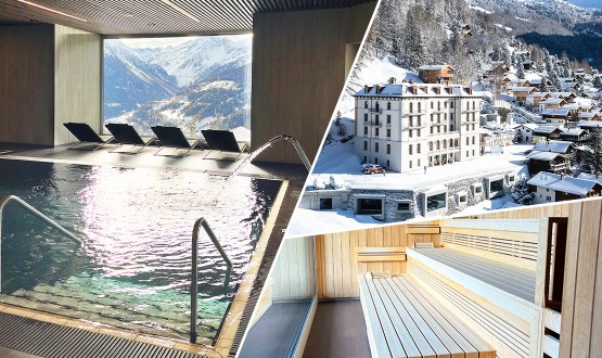 Entrées aux Bains du Cervin avec accès au Spa pour 2 personnes