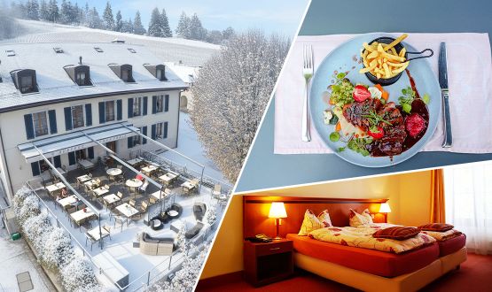 Séjour à l'Auberge de Gilly*** avec Petit-déjeuner et Menu à l'envers avec accord mets et vins 4 plats (selon formule) pour 2 personnes