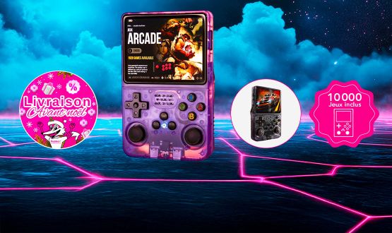 Console de jeux rétro (10'000 jeux inclus)