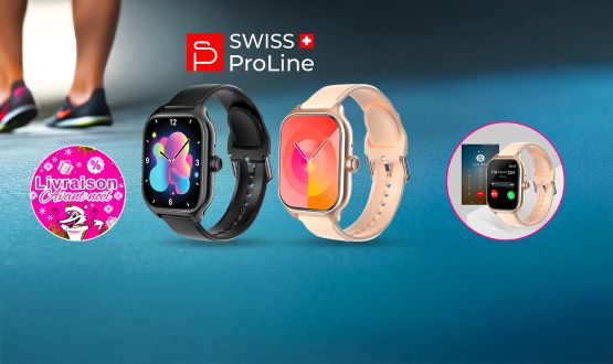 Montre connectée multifonctions Swiss ProLine
