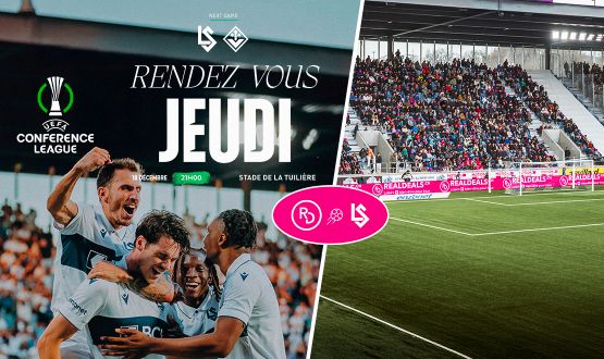 Conference League - 1 entrée en Tribune A pour le match de Coupe d’Europe LS VS Fiorentina (18.12.25)
