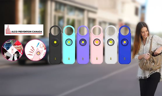 Alarme de poche pratique avec fonction SOS