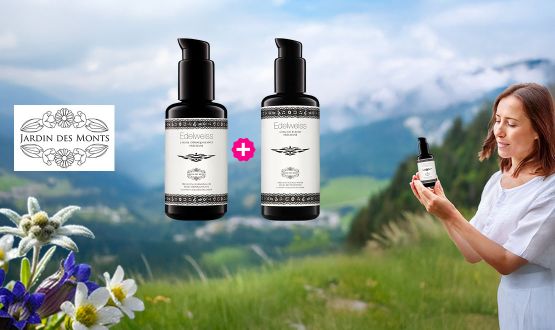 Set de 2 soins pour le visage JARDIN DES MONTS
