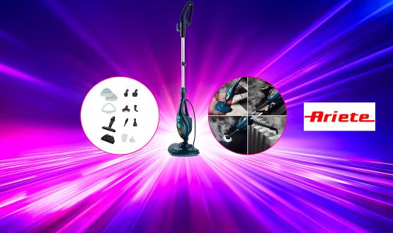 Nettoyeur vapeur 10en1 ARIETE