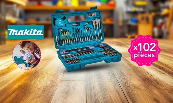 Boîte à outils 102 pièces MAKITA