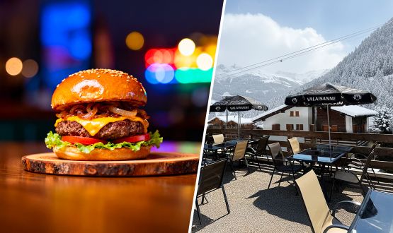 Menu Burger du Chef avec entrée et dessert dès 2 personnes