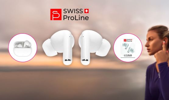 Écouteurs sans fil Bluetooth Swiss ProLine