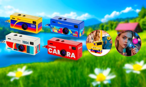 Mini appareil photo et vidéo rechargeable 2en1