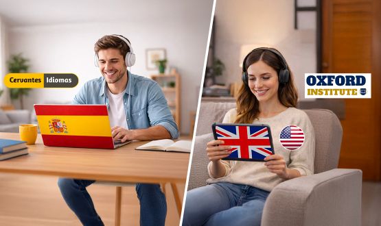 Cours de langue au choix accrédités pour débutants et avancés avec certificat international