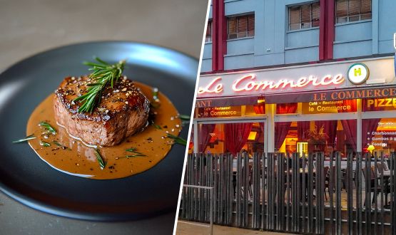 Menu Steak de chasseur avec entrée et dessert dès 2 personnes