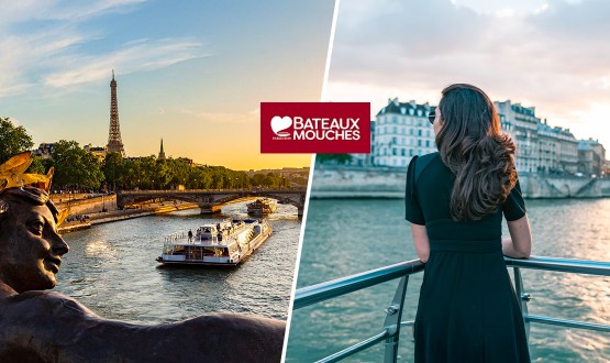 Croisière promenade de 60 minutes sur la Seine avec La Compagnie des Bateaux Mouches de Paris