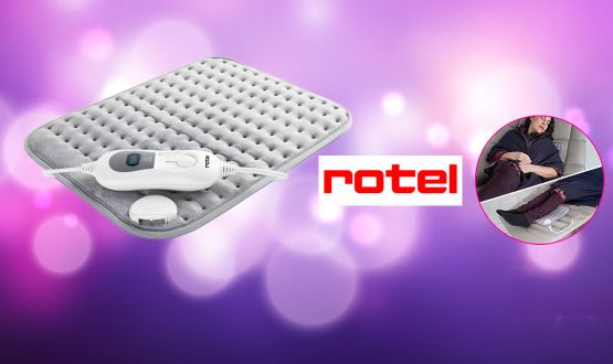 Coussin chauffant électrique doux et moelleux ROTEL