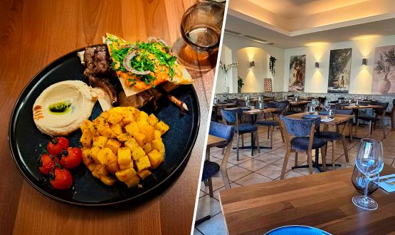 Menu Brochettes libanaises au choix avec entrée et dessert dès 2 personnes