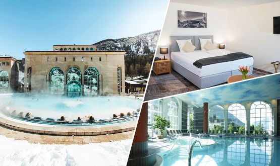 Séjour détente à Loèche-Les-Bains à l'Hôtel de France **** avec accès aux bains et Petit-déjeuner pour 2 personnes