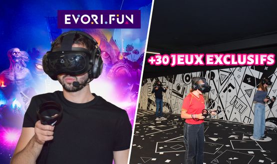 Réalité virtuelle de 50 minutes pour 2 personnes