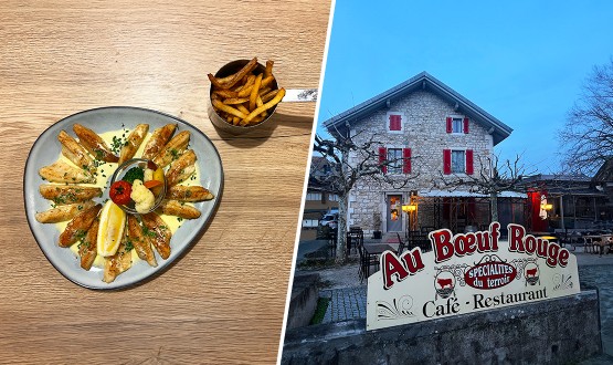 Menu Filets de perches avec entrée et dessert dès 2 personnes
