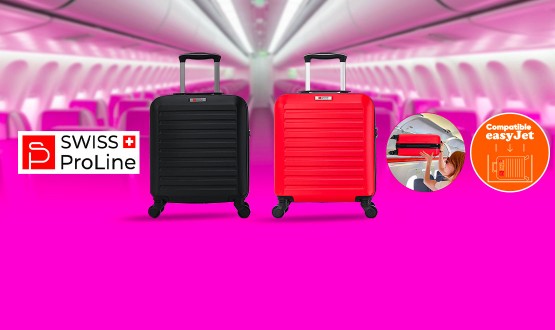 Valise cabine compatible EasyJet (45cm) Swiss ProLine