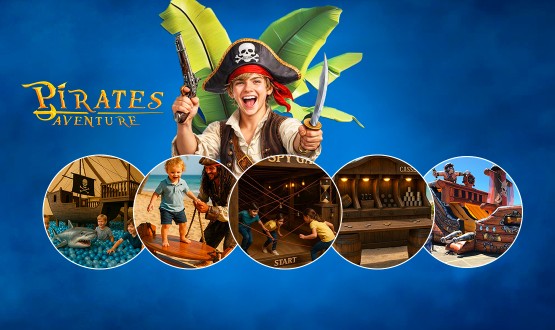 1 Entrée à l'exposition Pirates Aventure