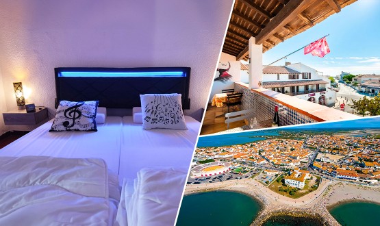 Séjour dans un appartement privatif jusqu'à 6 personnes aux Saintes-Maries-de-la-Mer