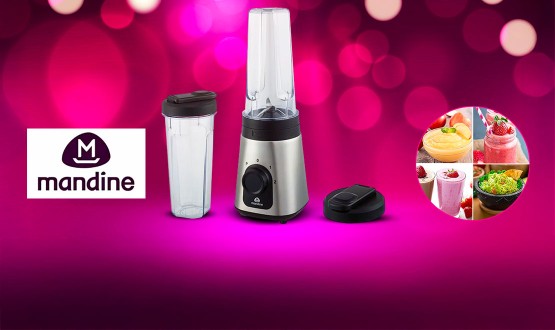 Blender 320W avec 3 accessoires MANDINE