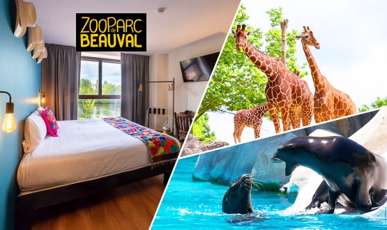 Séjour à l'Hôtel Les Rivages de Beauval*** avec Petit-déjeuner et Entrées au ZooParc de Beauval dès 2 personnes
