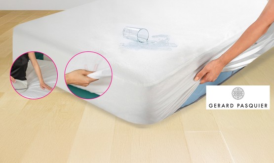 Protège matelas 2en1 Waterproof et Hypoallergénique GERARD PASQUIER