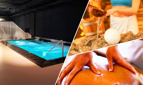 Accès illimité au Spa avec coupe de Prosecco pour 1 ou 2 personnes avec ou sans Massage Duo