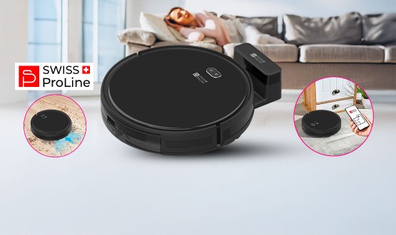 Aspirateur robot connecté Swiss ProLine