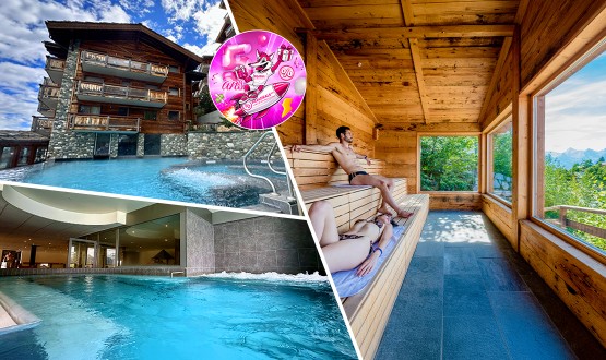 1 Entrée au Spa de l’Hôtel Nendaz 4 Vallées ****